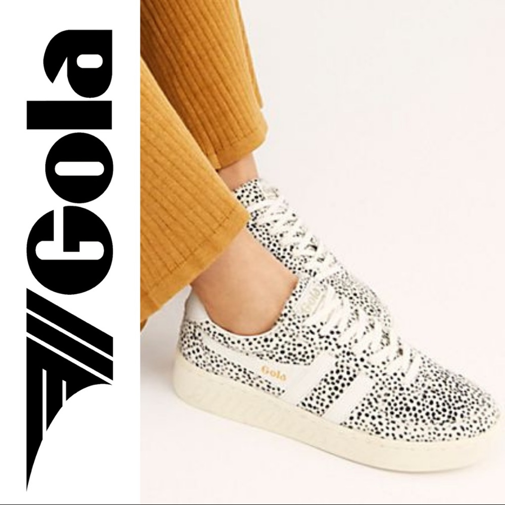 GOLA Grandslam Safari Cheetah Platform Sneakers Trainers US 7 EUC